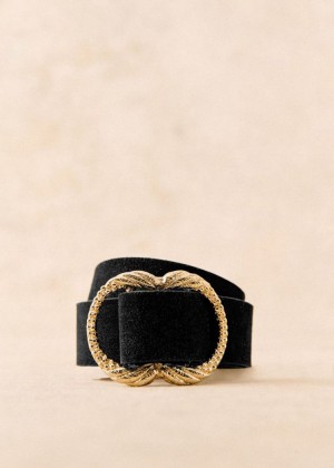 Black Sézane Artemis Women's Belt | USA ZFM-304586