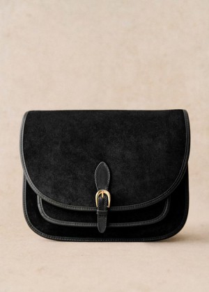 Black Sézane Large Roméo Women's Bags | USA SWP-163754