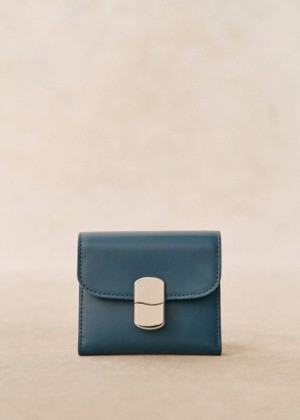 Blue Sézane Small Milo Women's Wallet | USA UHL-174952