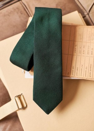 Green Sézane Fletcher Men's Tie | USA HBK-065472