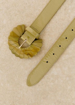 Olive Sézane Sandy Women's Belt | USA INJ-319028