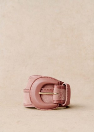 Pink Sézane Barbara Women's Belt | USA FMW-186975