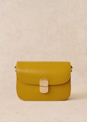 Yellow Sézane Mini Milo Classic Women's Bags | USA WZS-986205