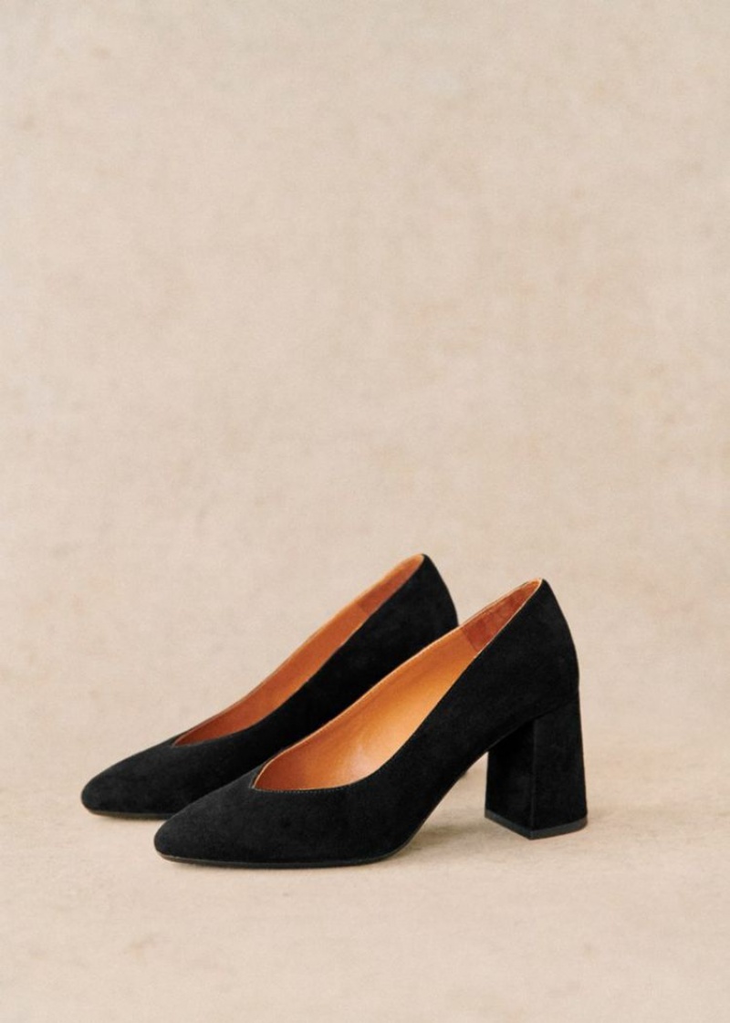 Black Sézane Alice High Heels Women's Pumps | USA LIS-681702