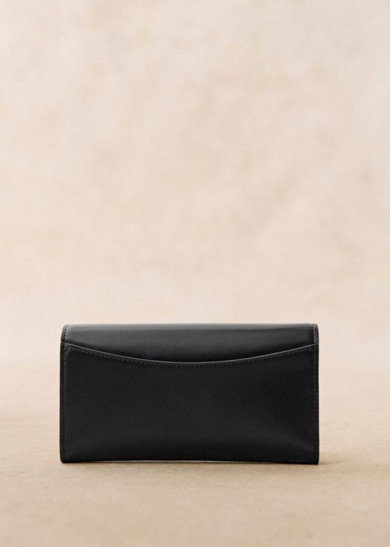 Black Sézane Large Milo Women's Wallet | USA MJR-718246