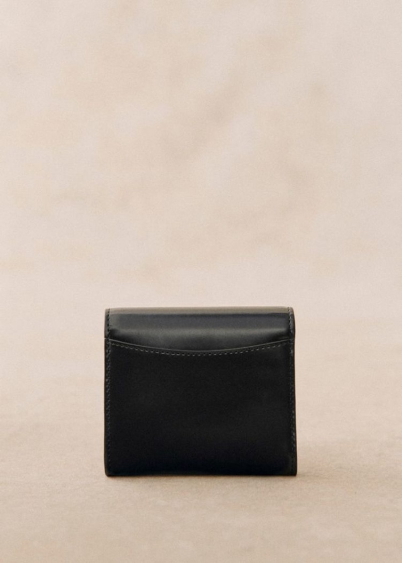 Black Sézane Small Milo Women's Wallet | USA XAK-760134