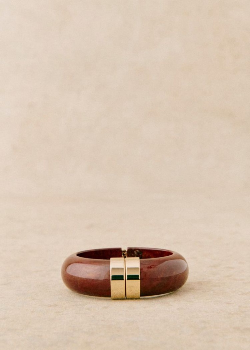 Brown Sézane Léo Women's Bracelet | USA ACS-092874