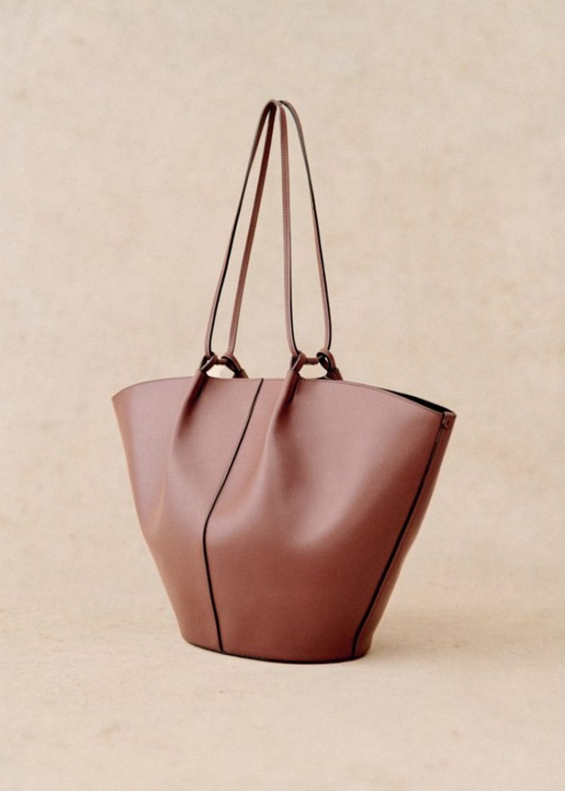 Chocolate Sézane Mara Women's Bags | USA XNJ-827503