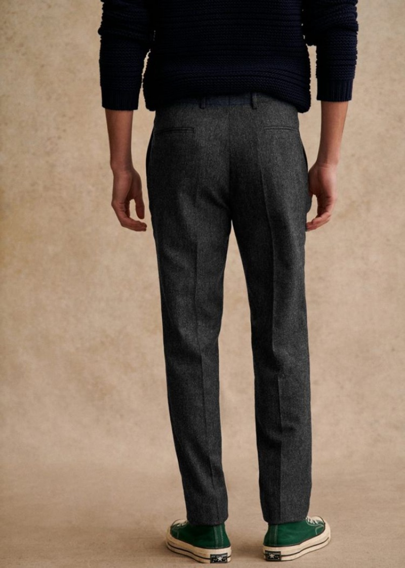 Dark Grey Sézane Carl Men's Trousers | USA VED-935618