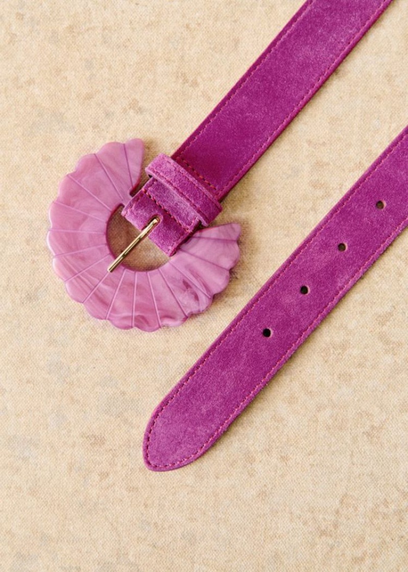 Fuchsia Sézane Sandy Women\'s Belt | USA KMC-536024