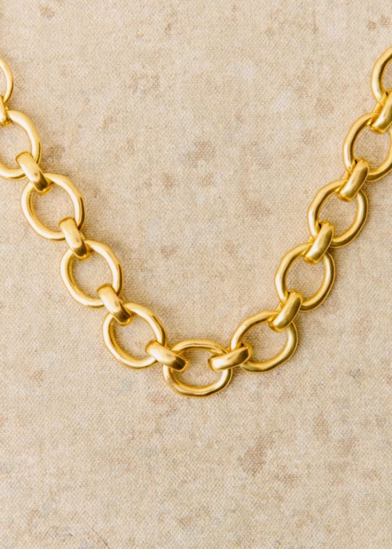 Gold Sézane Agathe Women's Necklace | USA XGT-763592