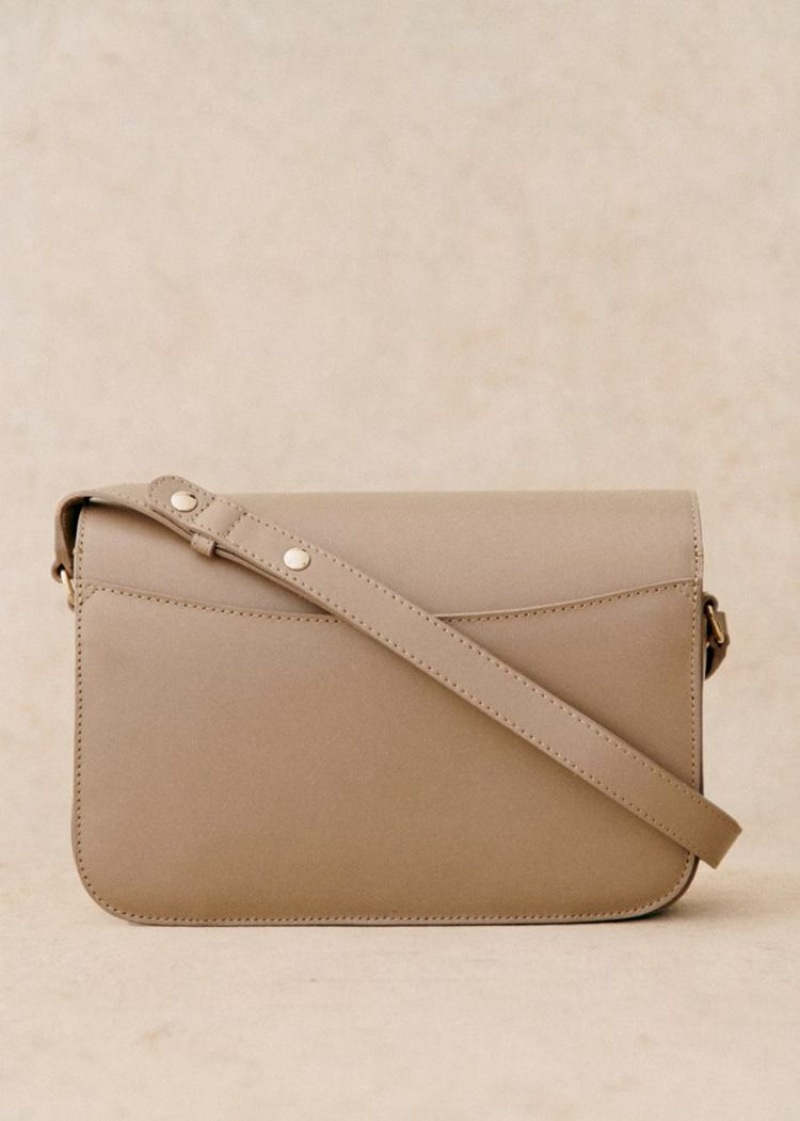 Grey Brown Sézane Milo Classic Women's Bags | USA MCP-827305