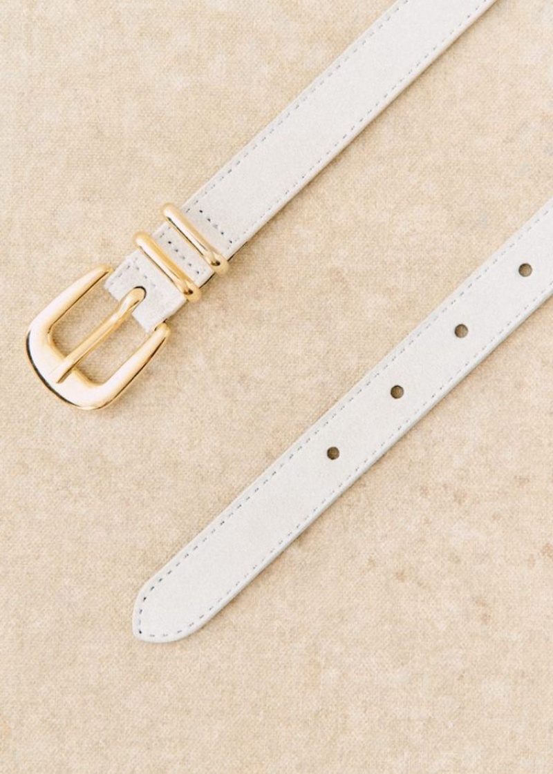 Light Beige Sézane Livie Women's Belt | USA PZX-756248