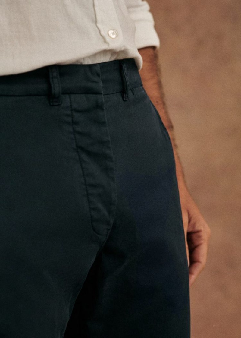 Navy Sézane Tom Chinos Men's Trousers | USA XNL-490512