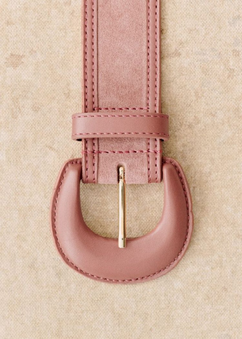 Pink Sézane Barbara Women's Belt | USA FMW-186975