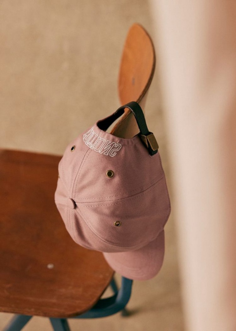 Pink Sézane Editions Men's Hats | USA QUL-715402