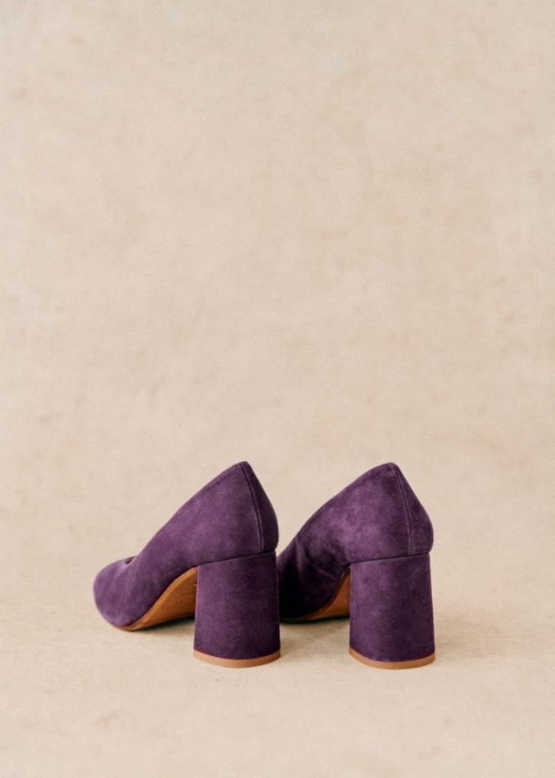 Purple Sézane Alice High Heels Women's Pumps | USA RMB-872314