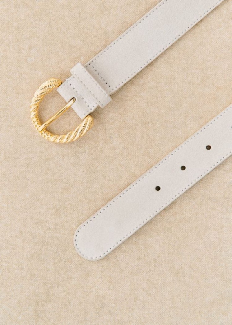 White Sézane Thelma Women's Belt | USA YET-215867