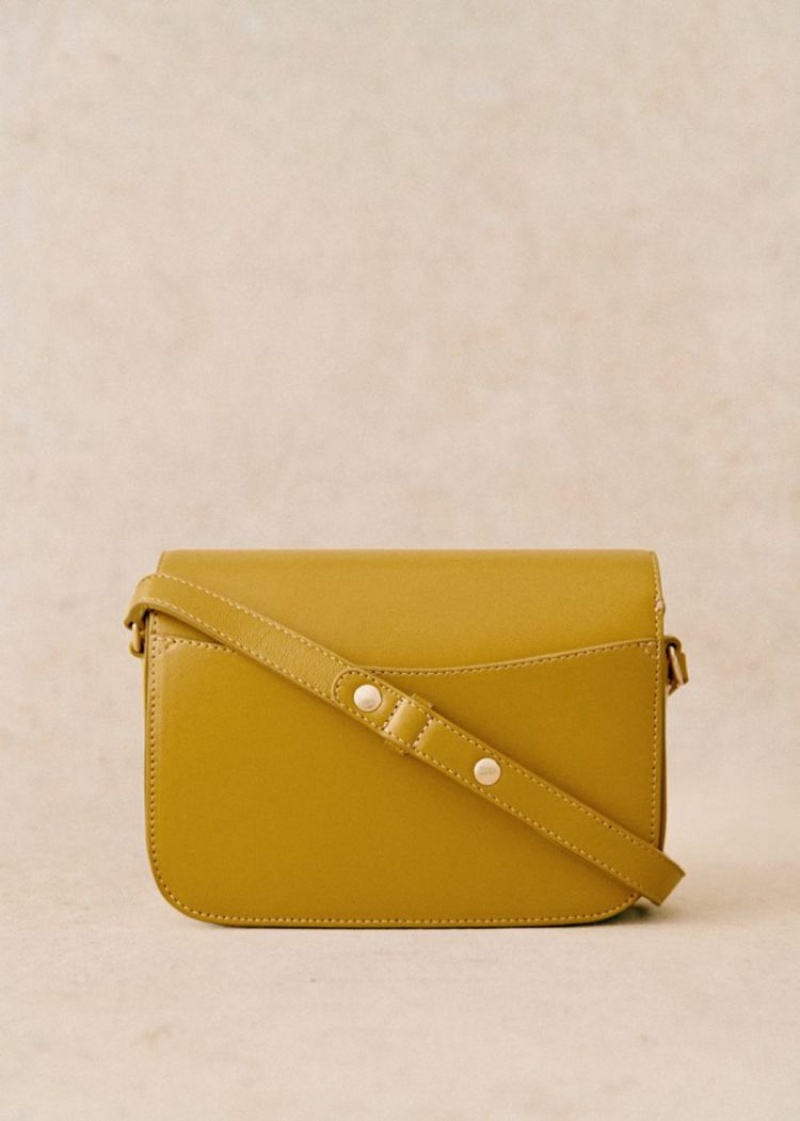 Yellow Sézane Mini Milo Classic Women's Bags | USA WZS-986205