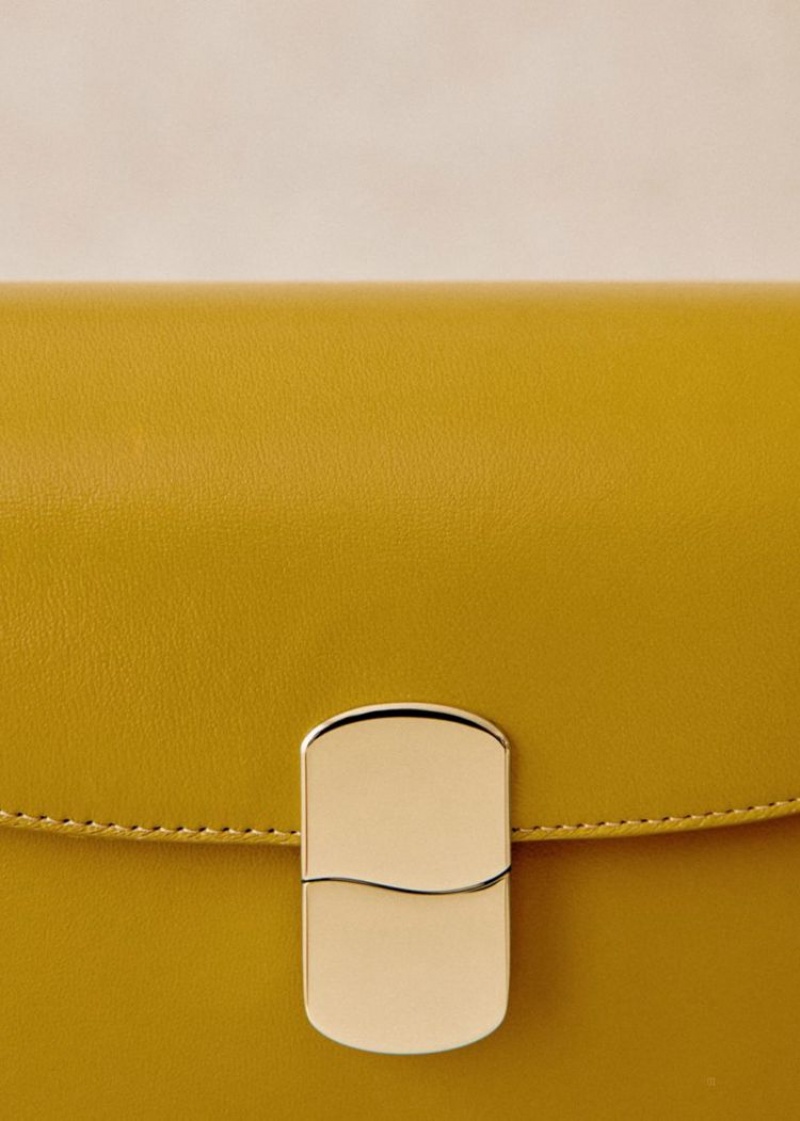 Yellow Sézane Mini Milo Classic Women's Bags | USA WZS-986205